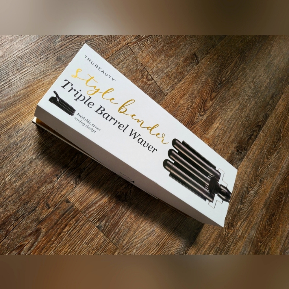 TruBeauty | Style Bender | Triple Barrel Waver NWT - Picture 2 of 3